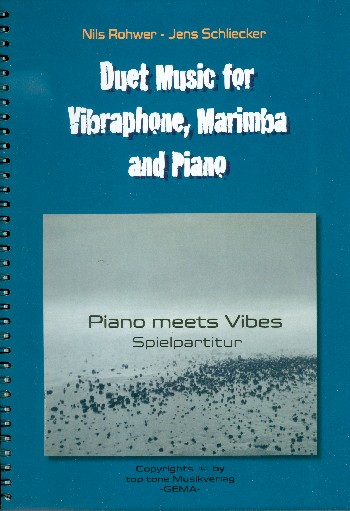 Piano meets Vibes für Vibraphon und Klavier