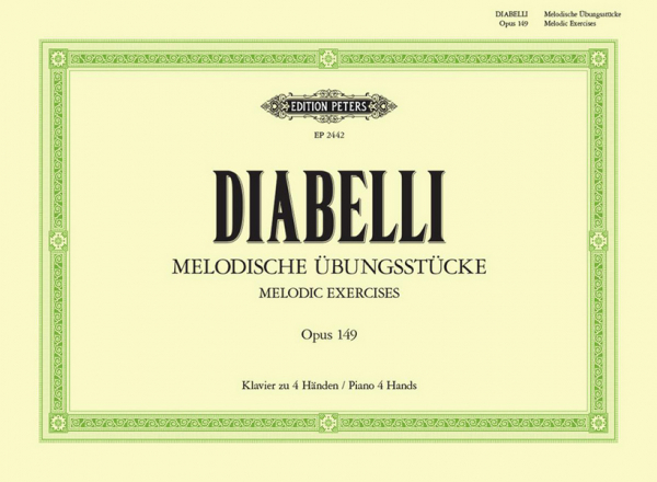 Spielbuch für Klavier Melodische Übungsstücke op. 149