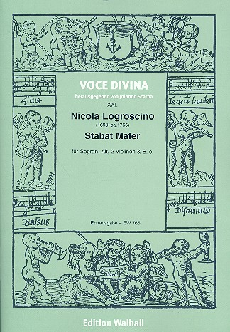 Stabat mater für Sopran, Alt, 2 Violinen und Bc