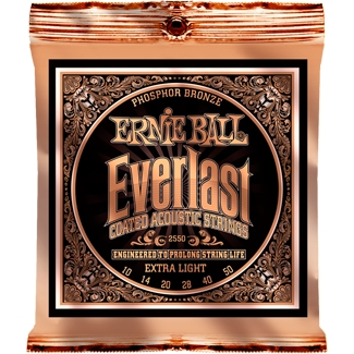 Saitensatz Ernie Ball EB2550 Everlast Phosphor Extra Light