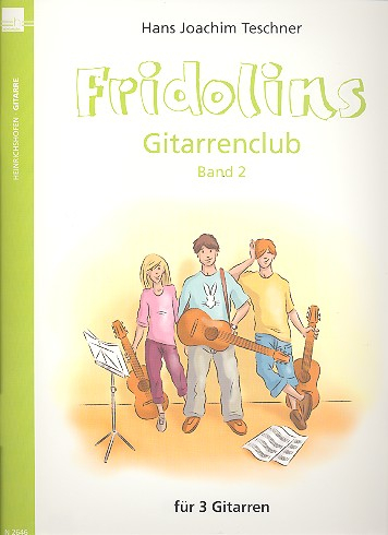 Fridolins Gitarrenclub Band 2 für 3 Gitarren
