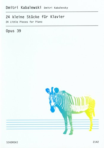 24 kleine Stücke op.39 für Klavier