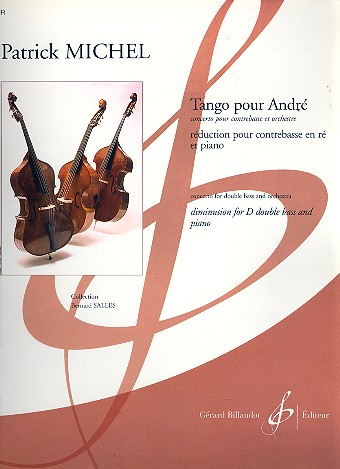 Tango pour André pour contrebasse en ré et piano