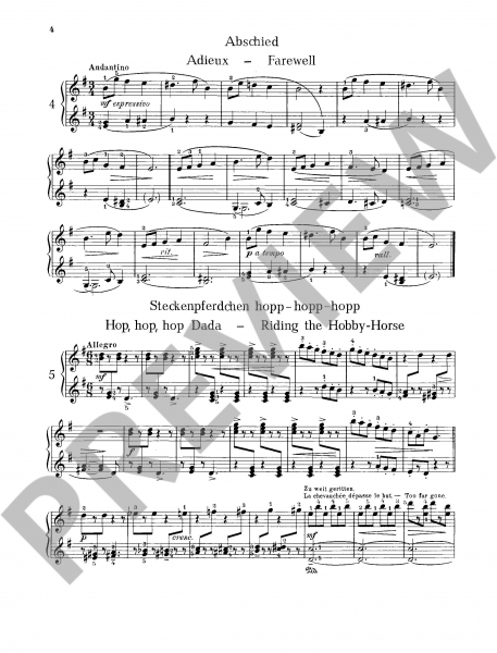 Spielbuch für Klavier Das Kinderbuch op 98