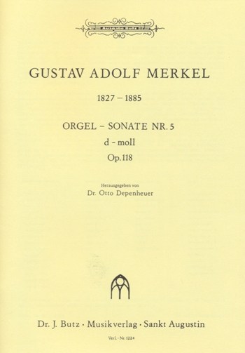 Sonate d-Moll Nr.5 op.118 für Orgel