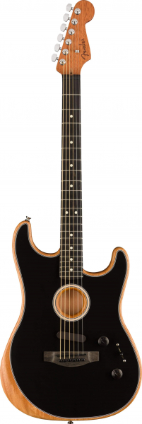 E- Gitarre Fender AM Acoustasonic Strat - BLK