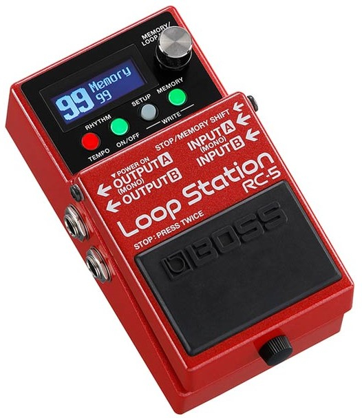 BOSS (Electronics) RC-5 (Drums), Effektpedal, Rot - Image 5