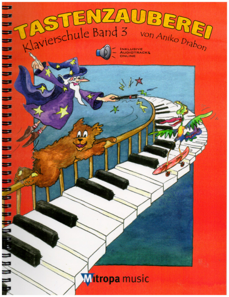 Tastenzauberei Band 3 (+Online-Audio) für Klavier