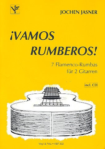 Vamos Rumberos (+CD) für 2 Gitarren