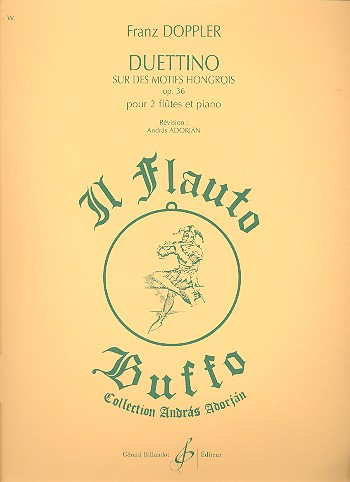 Duettino sur des motifs hongrois op.36 pour 2 flûtes et piano