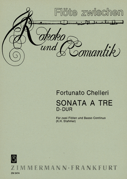 Sonata à tre D-Dur für 2 Flöten und Klavier