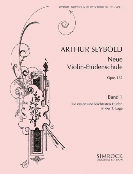Neue Violin-Etüden-Schule op.182 Bd. 1 - Etüden in der 1. Lage für Violine