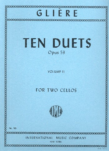 10 Duets op.53 vol.2 (Nos.5-10) for 2 cellos
