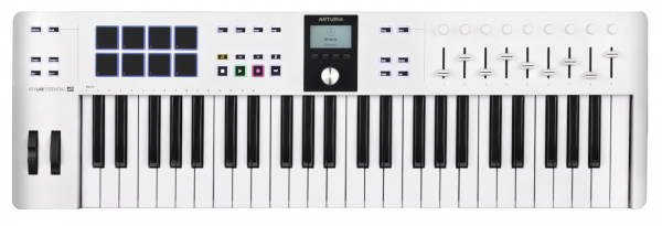 Controller Keyboard Arturia KeyLab Essential 49 Mk3 White