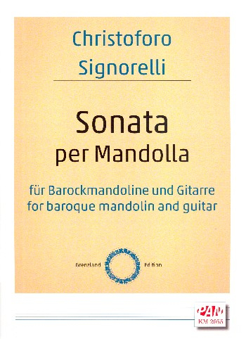 Sonata per mandolla für Barockmandoline und Gitarre