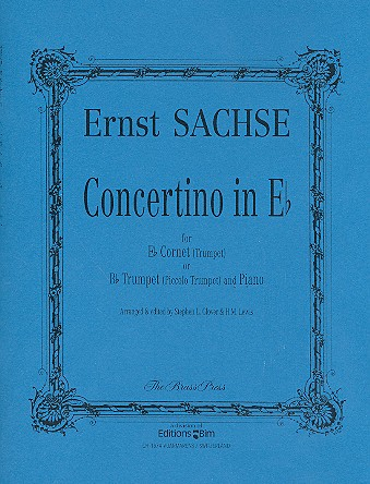 Concertino Es-Dur für Trompete und Orchester für Trompete und Klavier