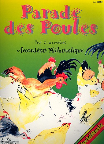 Parade des poules für 2 Akkordeons