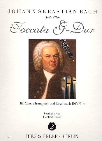 Toccata G-Dur BWV916 für Oboe (Trompete) und Orgel