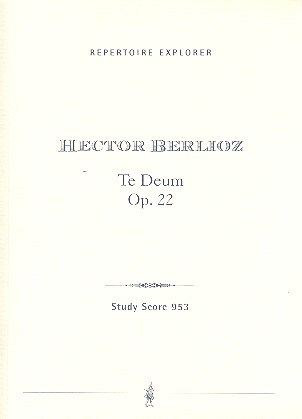Te Deum op.22 für 3 Chöre, Orchester und Orgel