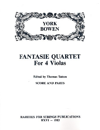 Fantasie Quartet for 4 violas