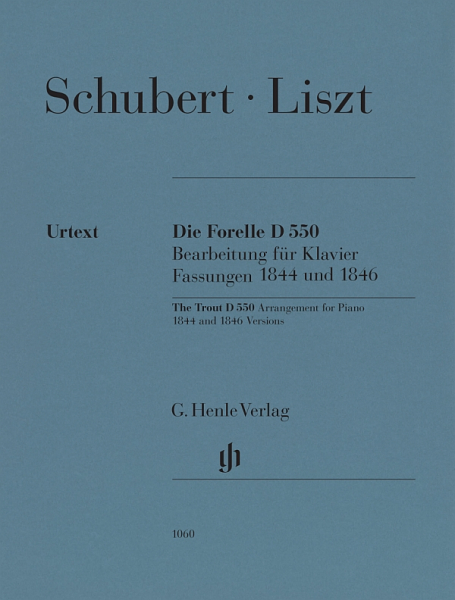 Die Forelle D550 (Fassungen 1844/1846) für Klavier