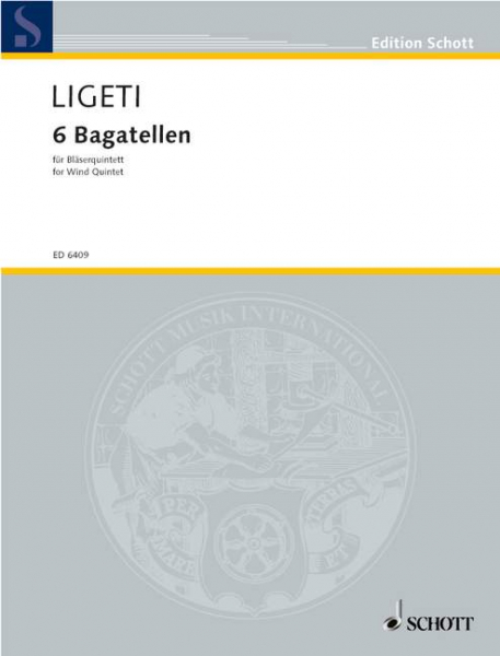 6 Bagatellen für Flöte, Oboe, Klarinette, Horn und Fagott
