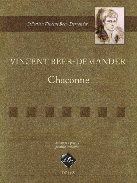 Chaconne for plectrum orchestra score and parts