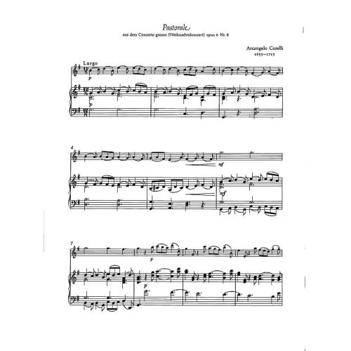 Partitur & Stimme Weihnachtliche Musik - Violine