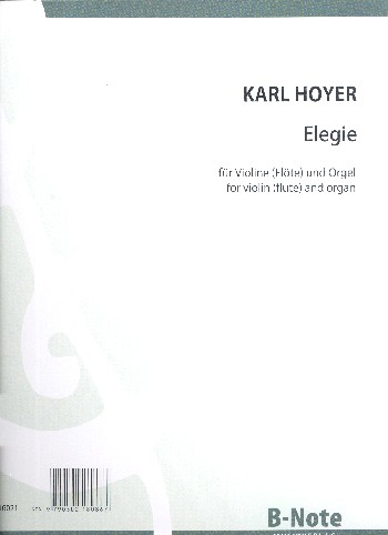 Elegie für Violine (Flöte) und Orgel