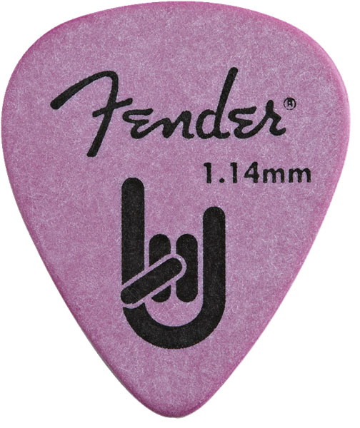 Plektrenpack Fender Rock-On Heavy/Extra Heavy