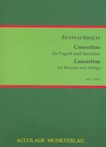 Concertino für Fagott und Streicher für Fagott und Klavier