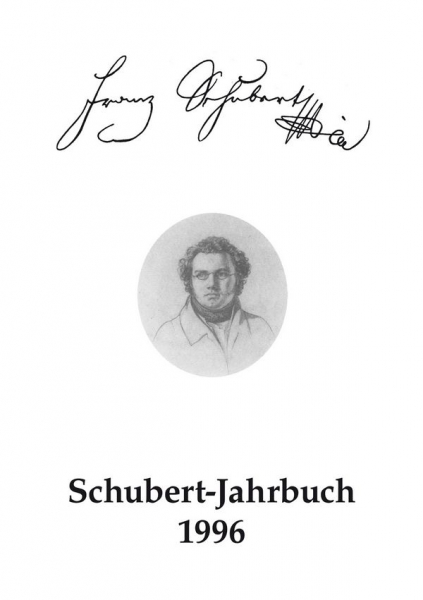 Schubert-Jahrbuch 1996 Berichte der Tagung Schubert-Aspekte Xanten 1995
