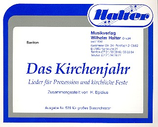 Das Kirchenjahr für Blasorchester