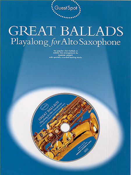 Great Ballads (+CD) for alto saxophone