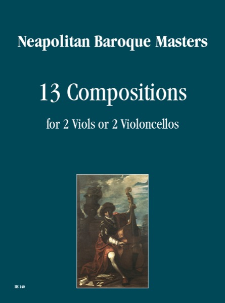 13 compositions for 2 viols or violoncellos, score