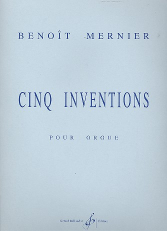 5 inventions pour orgue