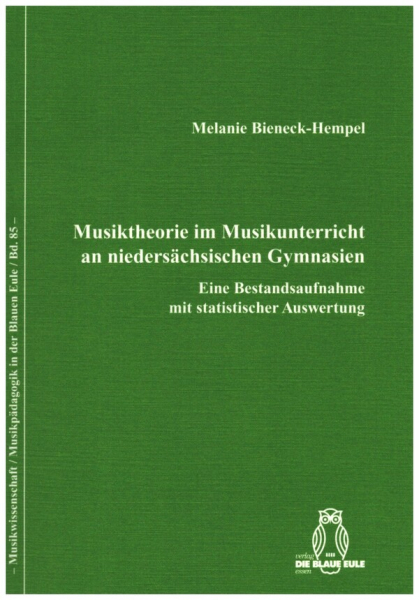Musiktheorie im Musikunterricht an niedersächsischen Gymnasien (+CD)
