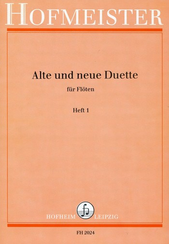 Alte und neue Duette Band 1 für Flöten