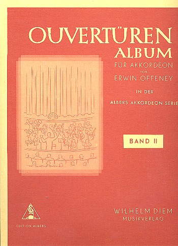 Ouvertüren Album Band 2 für Akkordeon