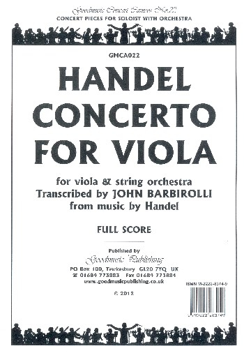 Concerto for viola and string orchestra
