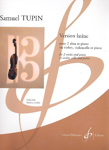 Version latine pour 2 altos et piano (violon, violoncelle et piano)
