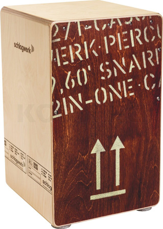 Cajon Schlagwerk CP404RED 2inOne Red Edition