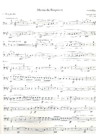 Messa da Requiem für Soli, gem Chor und Orchester