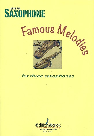 Famous Melodies for 3 saxophones (AAT)