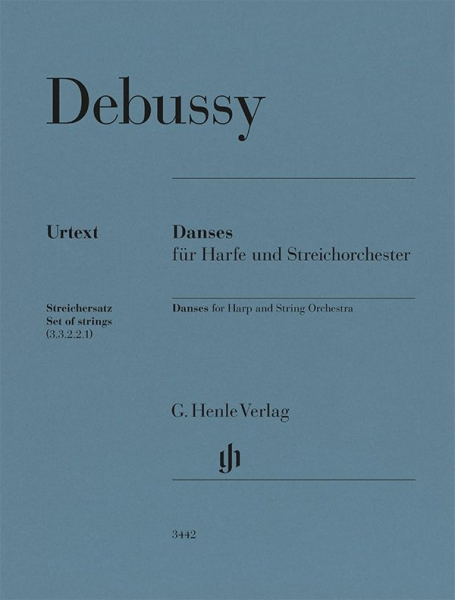 Danses für Harfe und Streichorchester