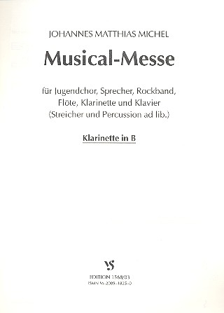 Musical Messe für Jugendchor, Sprecher, Rockband und Instrumente