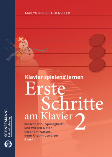 Erste Schritte am Klavier Band 2 für Klavier