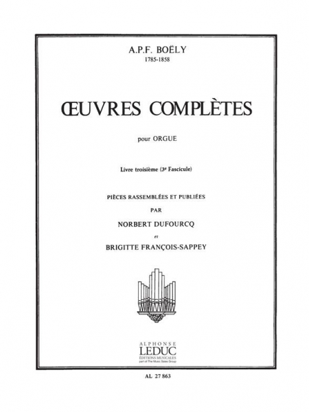 Oeuvres complètes pour orgue vol.3