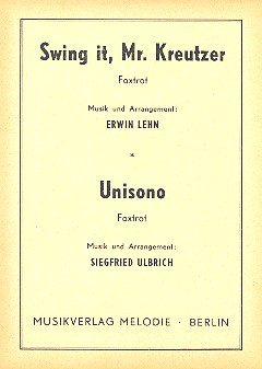 Swing it Mr. Kreutzer und Unisono: Salonorchester