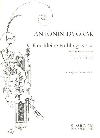 Eine kleine Frühlingsweise op.101,7 - Humoreske für mittlere Singstimme und Klavier